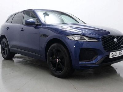 Blue Used 2021 Jaguar F-Pace R-Dynamic SUV | £26,200 (Good price)