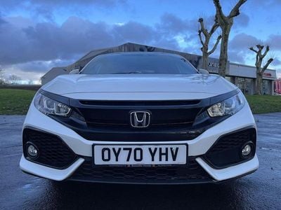 Used Honda Civic EX 124 HP (91 kW) 2020 White Hatchback