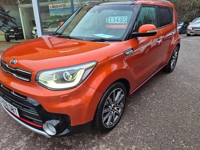 Orange Used 2018 Kia Soul Sport SUV | £11,495