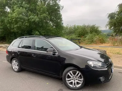 Used VW Golf VII Sportline 105 HP (77 kW) 2012 Black Estate