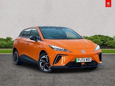 Orange Used 2022 MG MG4 EV Trophy Hatchback | £14,795 (Fair price)
