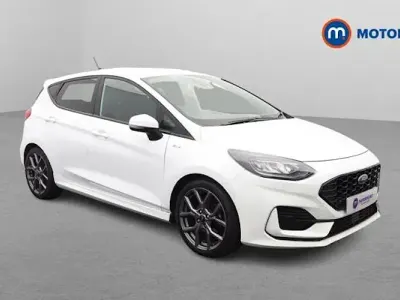 Used Ford Fiesta ST-Line 125 HP (91 kW) 2022 White Hatchback