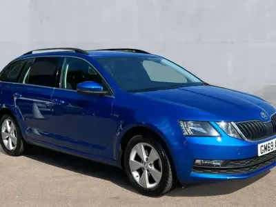 Used Skoda Octavia SE Technology 150 HP (110 kW) 2020 Race blue