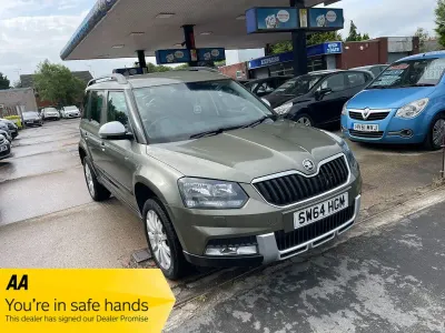 Used Skoda Yeti SE 140 HP (102 kW) 2014 Green SUV