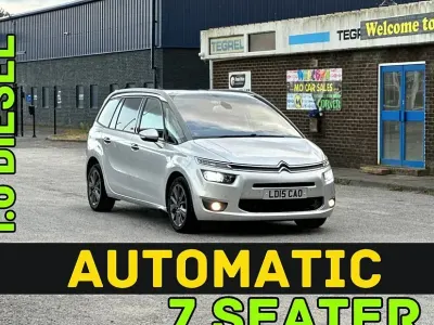 Used Citroën Grand C4 Picasso Exclusive 115 HP (84 kW) 2015 Silver MPV