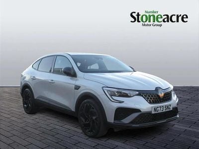 White Used 2023 Renault Arkana Esprit Alpine SUV | £17,700 (Fair price)