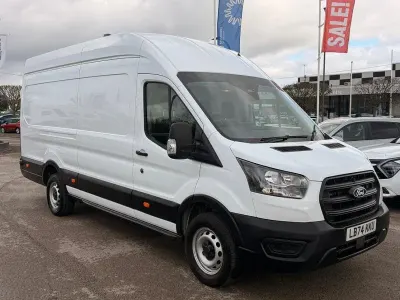 Used Ford Transit 165 HP (121 kW) 2024 White Van