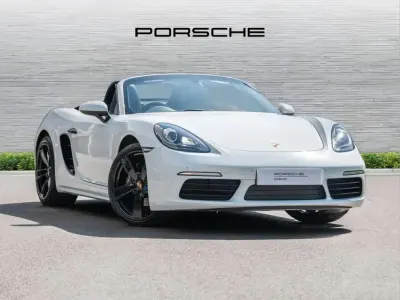 Used Porsche Boxster 296 HP (217 kW) 2020 White Cabriolet