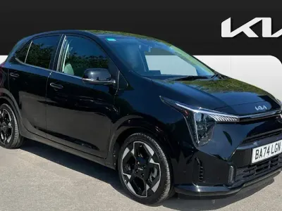 Begagnad Kia Picanto 77 HK (56 kW) 2024 Svart Halvkombi