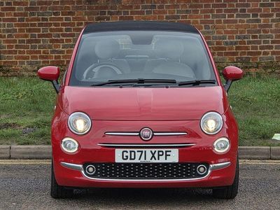 Used Fiat 500C Dolcevita 70 HP (51 kW) 2022 Red Cabriolet