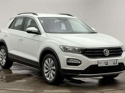 Used VW T-Roc SE 115 HP (84 kW) 2020 White SUV