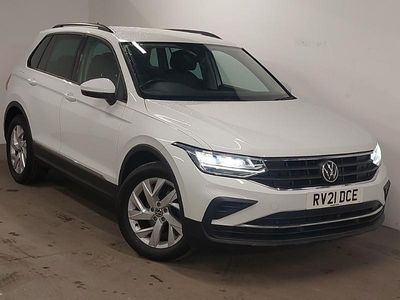 White Used 2021 VW Tiguan Life SUV | £18,998 (Fair price)