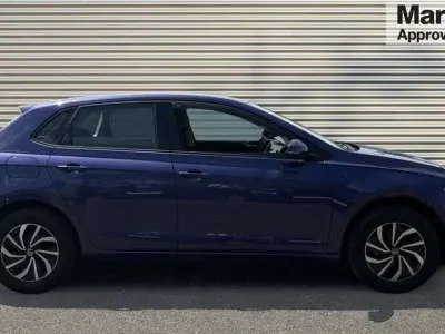 Used VW Polo Life 95 HP (69 kW) 2022 Purple Hatchback