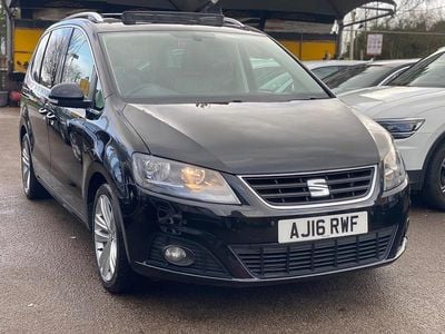 Black Used 2016 Seat Alhambra SE MPV | £12,499 (A bit pricey)