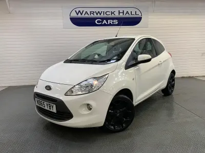 Used Ford Ka Zetec 2016 White Hatchback