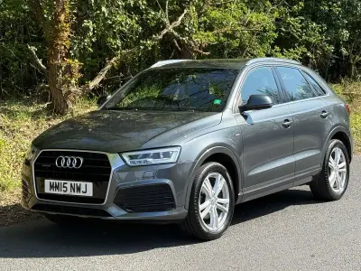 Used Audi Q3 S-Line 150 HP (110 kW) 2015 Grey SUV