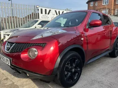 Used Nissan Juke Acenta 117 HP (86 kW) 2013 Red SUV