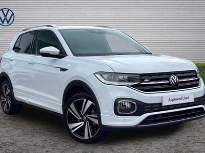 Used VW T-Cross R-line 110 HP (80 kW) 2023 White SUV