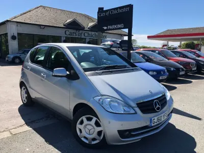 Begagnad Mercedes A160 Classic 2010 Silver Halvkombi
