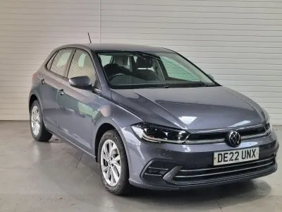 Used VW Polo Style 95 HP (69 kW) 2022 Grey Hatchback