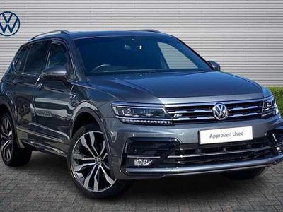 Usado VW Tiguan Allspace R-line 150 HP (110 kW) 2020 Cinzento SUV