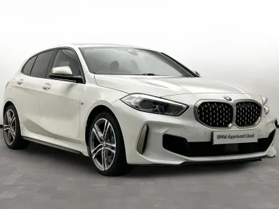 Used BMW M135 Comfort Edition 302 HP (222 kW) 2020 White Hatchback