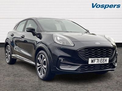 Used Ford Puma ST-Line 125 HP (91 kW) 2021 Black Coupe