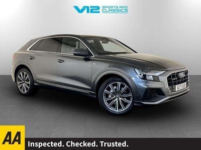Grey Used 2021 Audi Q8 S-Line SUV | £34,995 (Good price)