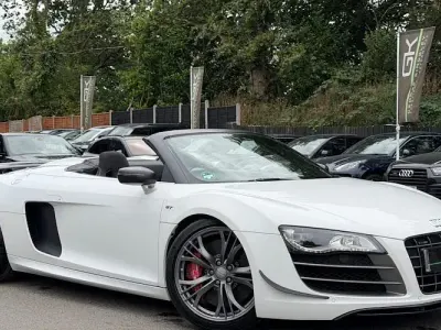 Used Audi R8 Coupé Exclusive 560 HP (411 kW) 2011 White Coupe