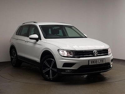 White Used 2018 VW Tiguan SE SUV | £13,298 (Fair price)