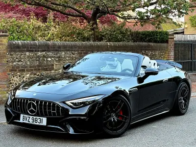 New Mercedes SL63 AMG Premium Plus 600 HP (441 kW) 2025 Black Cabriolet