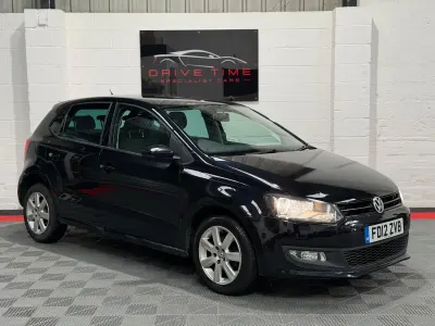 Used VW Polo Match 75 HP (55 kW) 2012 Black Hatchback