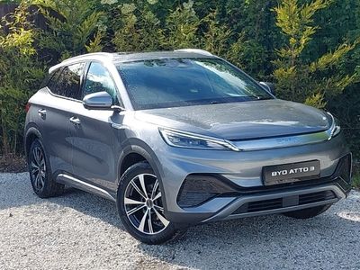 Blue New 2025 BYD Atto 3 Design SUV | £37,495 (A bit pricey)