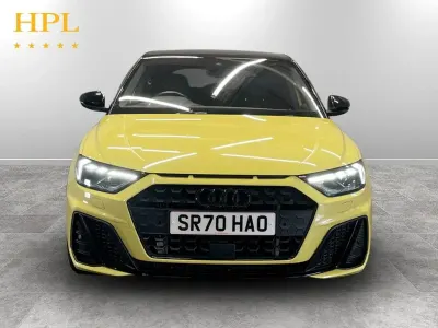 Used Audi A1 Sportback S-Line 150 HP (110 kW) 2020 Yellow Hatchback