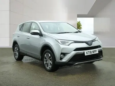 Used Toyota RAV4 Hybrid 197 HP (144 kW) 2018 Silver SUV