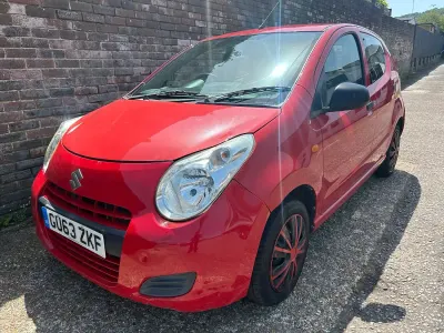 Used Suzuki Alto 68 HP (50 kW) 2013 Red Hatchback