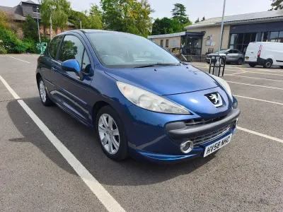 Used Peugeot 207 Sport 2008 Blue Hatchback