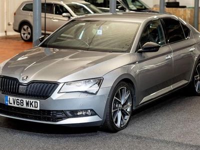 Grey Used 2019 Skoda Superb SportlinePlus Hatchback | £11,995 (Fair price)