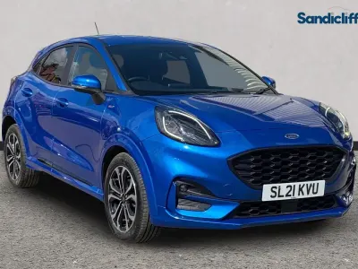 Used Ford Puma ST-Line 125 HP (91 kW) 2023 Blue SUV