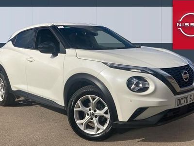 Used Nissan Juke N-Connecta 117 HP (86 kW) 2020 White SUV