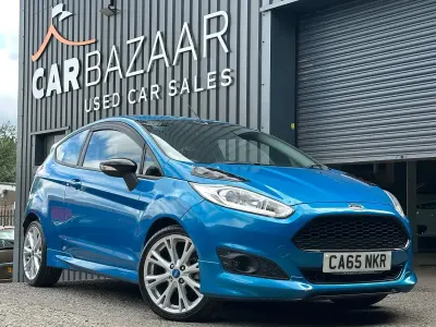 Used Ford Fiesta Zetec 140 HP (102 kW) 2016 Blue Hatchback