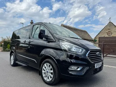 Used Ford Tourneo Custom Titanium 2019 Black Van