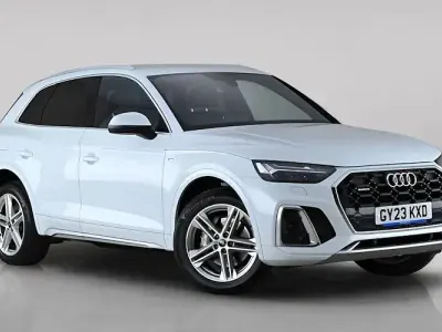 Used Audi Q5 S-Line 204 HP (150 kW) 2023 White SUV
