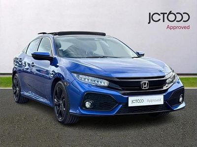 Used Honda Civic EX 127 HP (93 kW) 2019 Blue Hatchback