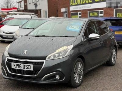 Grey Used 2016 Peugeot 208 Allure Hatchback | £4,495 (Fair price)