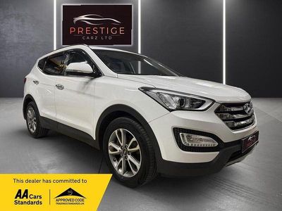Used Hyundai Santa Fe Premium 194 HP (142 kW) 2014 White SUV