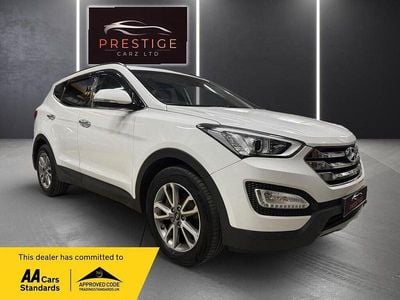 Used Hyundai Santa Fe Premium 197 HP (144 kW) 2014 White SUV