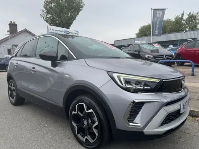 Used Vauxhall Crossland Elite 130 HP (95 kW) 2022 Grey SUV
