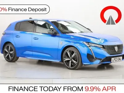 Used Peugeot 308 GTi 130 HP (95 kW) 2023 Blue Hatchback
