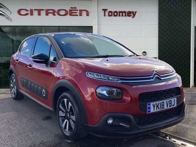 used Citroën C3 1.2 PURETECH FLAIR EURO 6 (S/S) 5DR PETROL FROM 2018 FROM BASILDON (SS15 6RW) | SPOTICAR